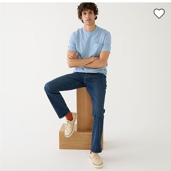 J CREW Men's Jeans Straight Fit 770  Kurabo Blue Denim 30 x 30 - Picture 4 of 16